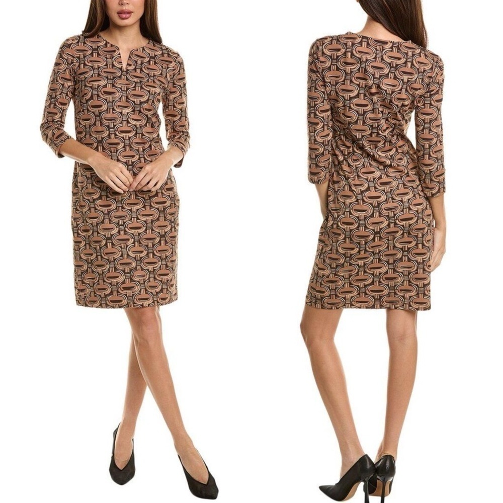 J. Mclaughlin Carly Mini Dress In Brown